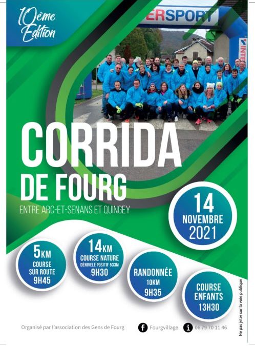 14 novembre 2021 CORRIDA de FOURG